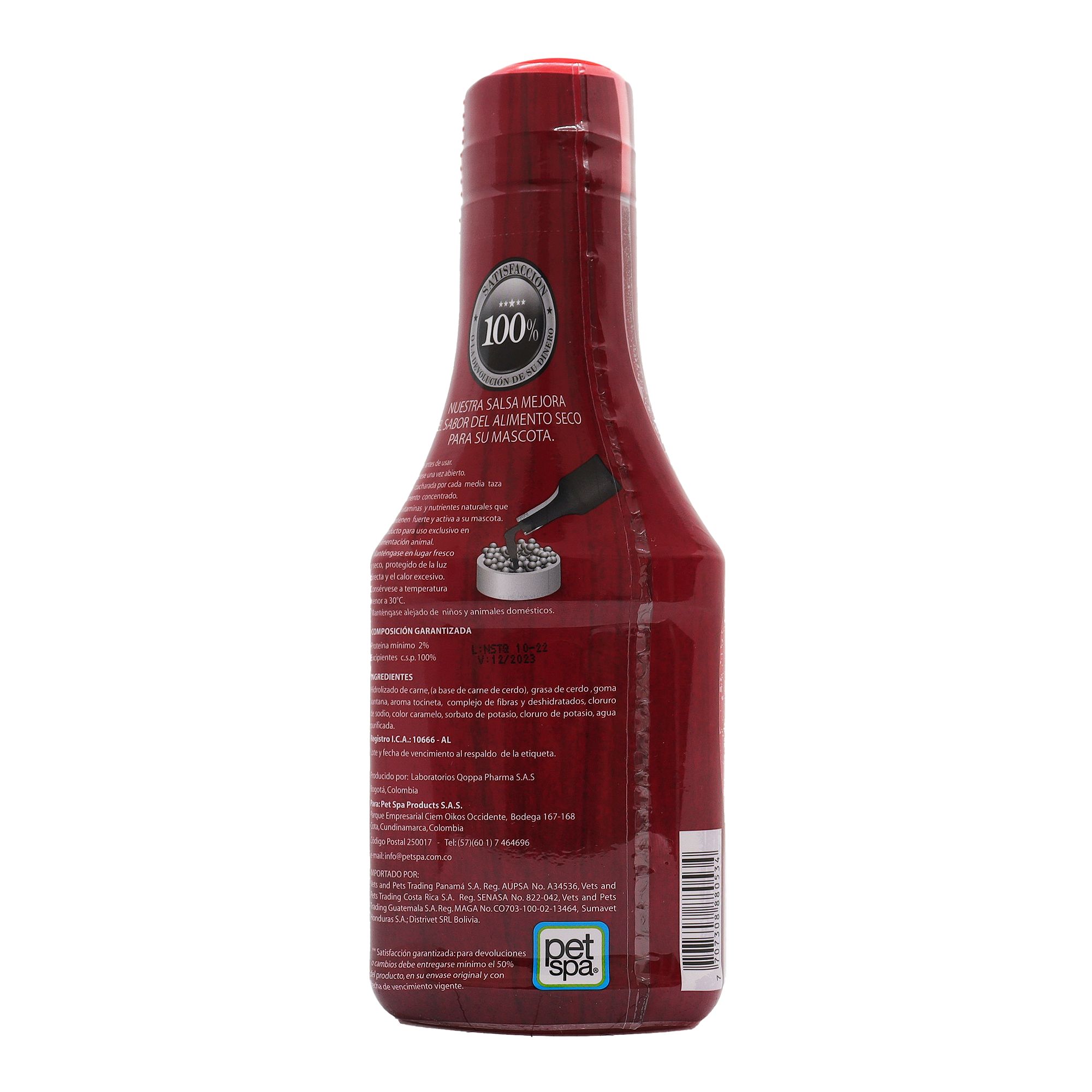 Salsa Para Perro Natural Select De Tocineta 375 ml - Imagen 2