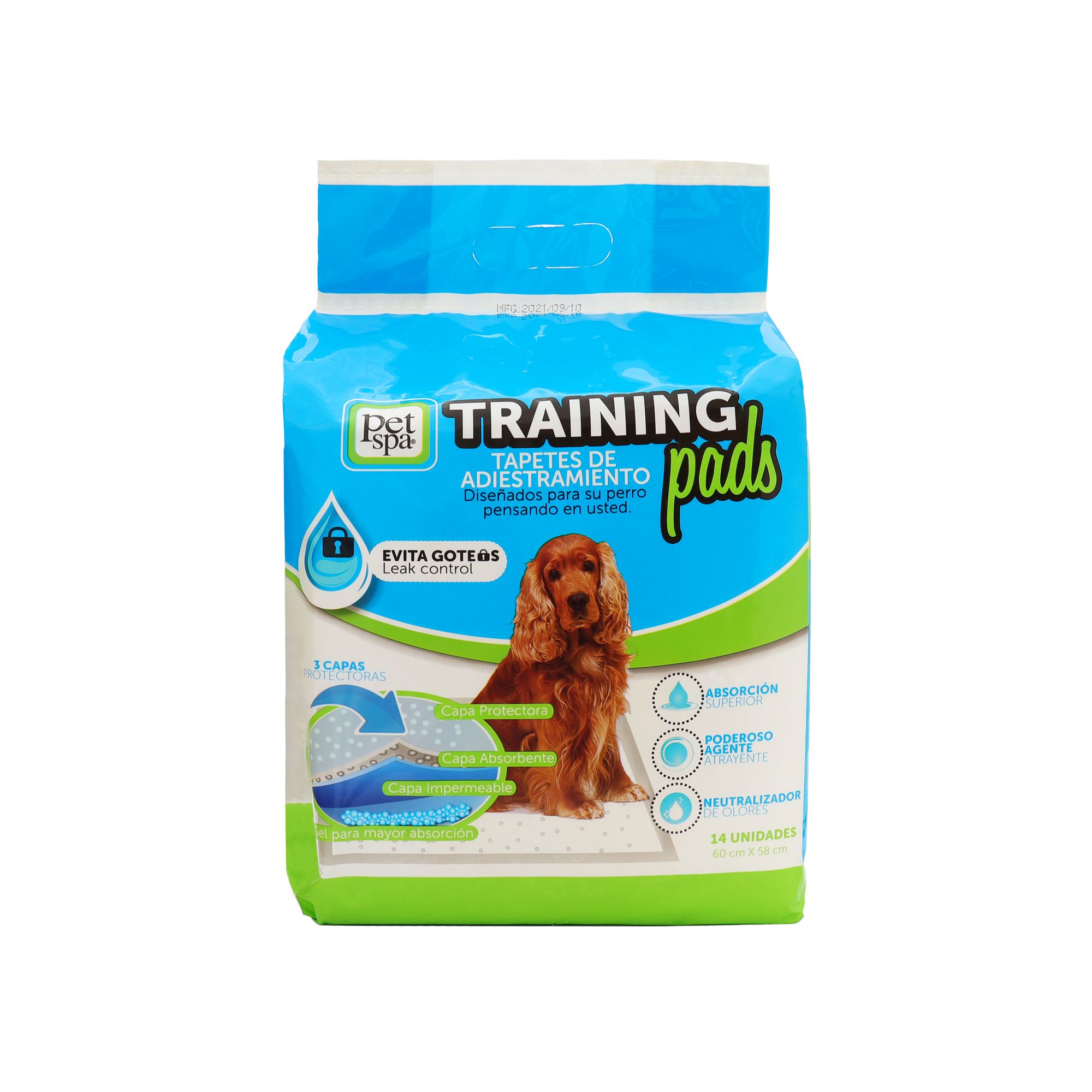 Tapete De Entrenamiento Para Perro Pet Spa x 14 und