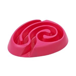 Comedero Para Perro Buster DogMaze Anti Ansiedad Rosado