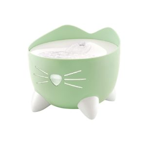 Fuente de Agua Para Gato Catit Pixi Verde 2,5 Lt