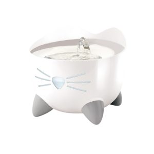 Fuente de Agua Para Gato Catit Pixi Acero Inoxidable 2,5 Lt