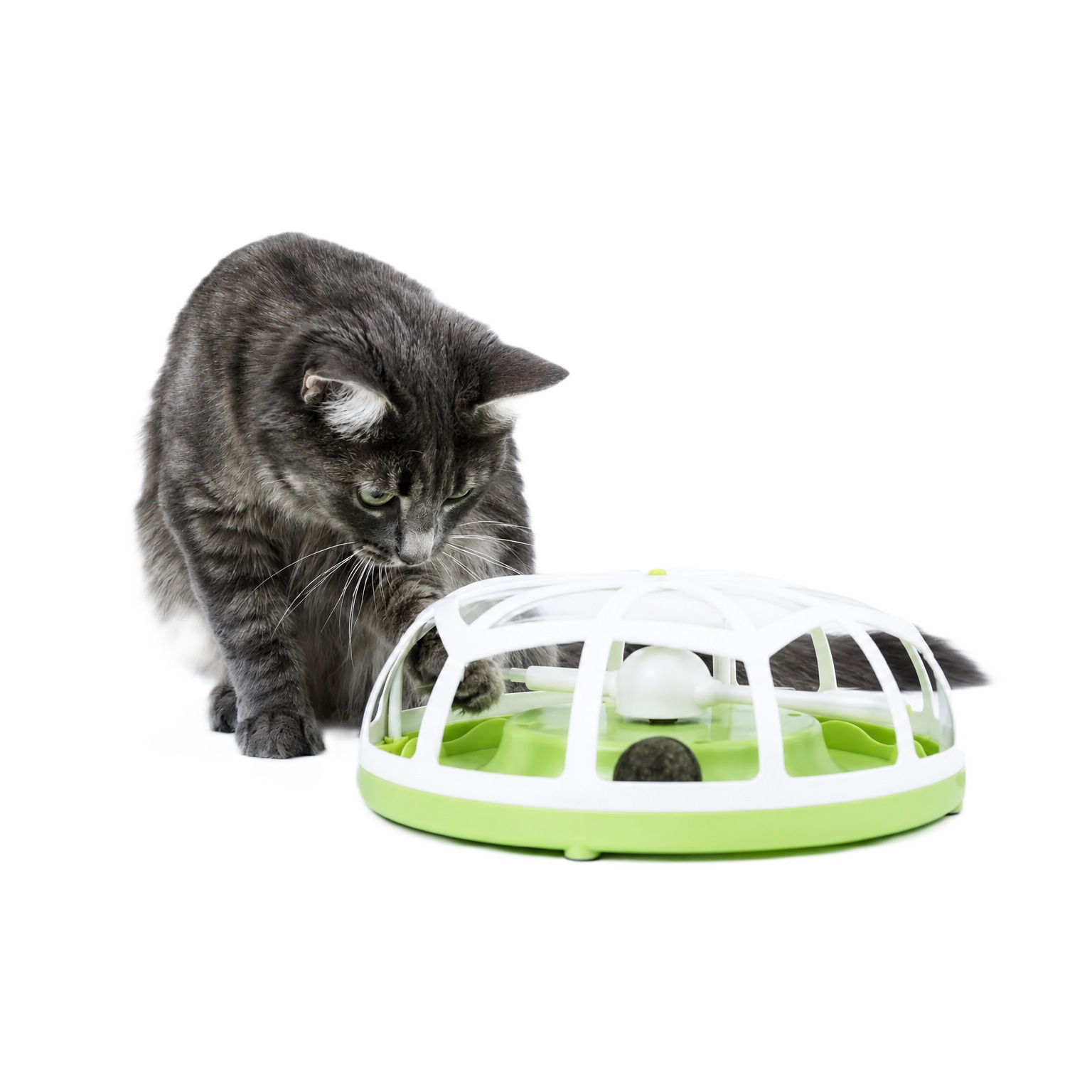 Juguete Interactivo Para Gato Catit Senses Pelota Giratoria - Imagen 2