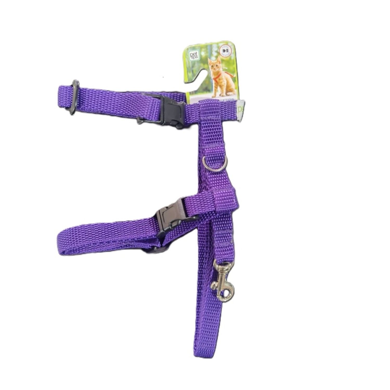 Arnes Y Trailla Para Gato Pet Spa Unicolor