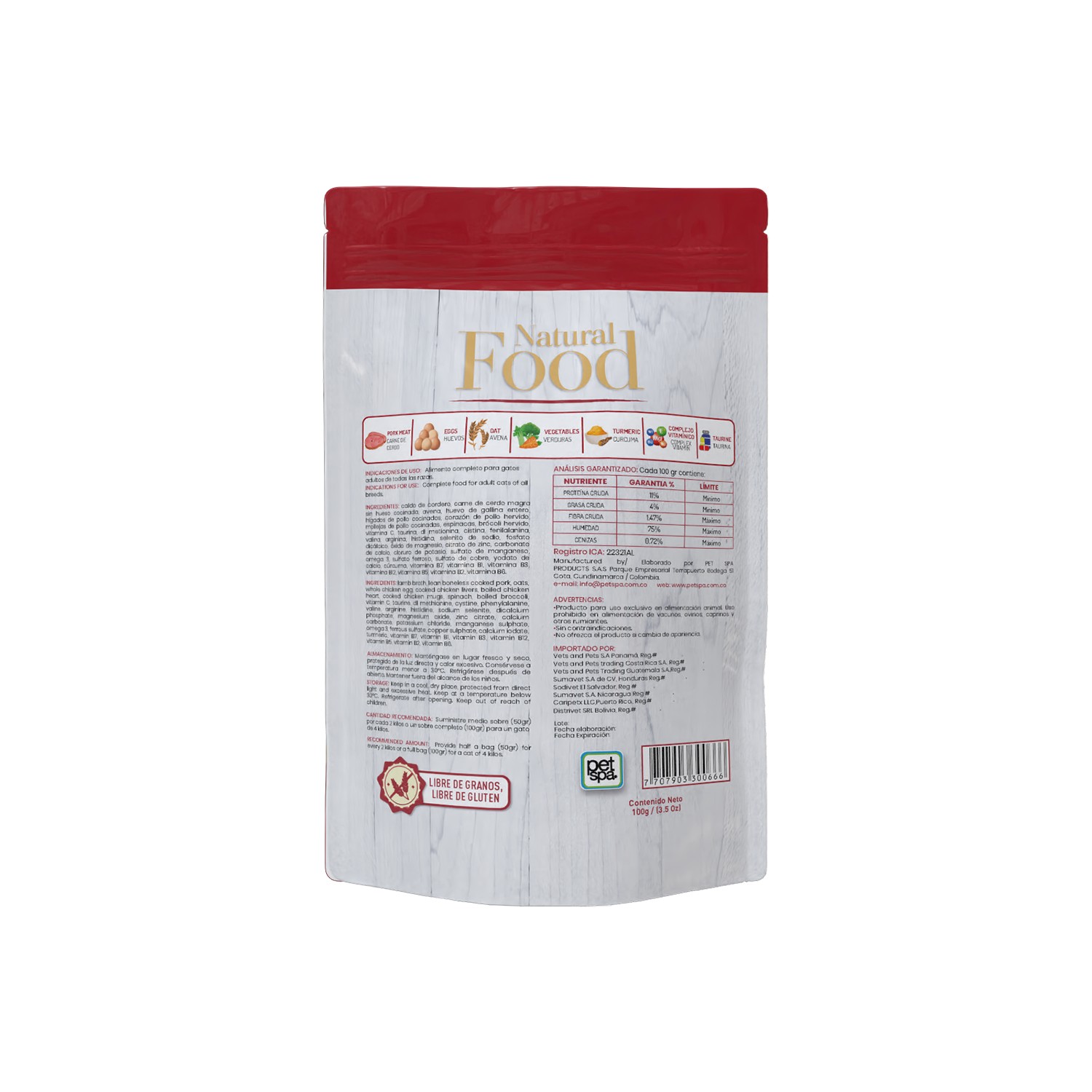 Bon Appetita Gato Adulto Cerdo - Alimento Húmedo 100g - Imagen 2