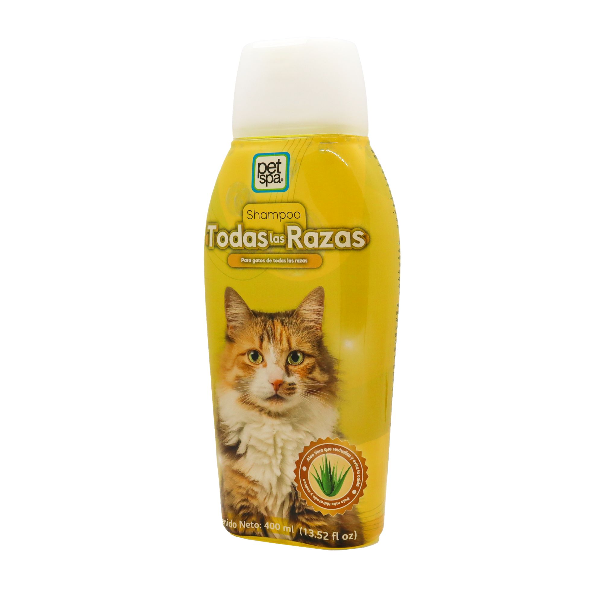 Shampoo Para Gato Pet Spa Todas las Razas 400 ml - Imagen 2