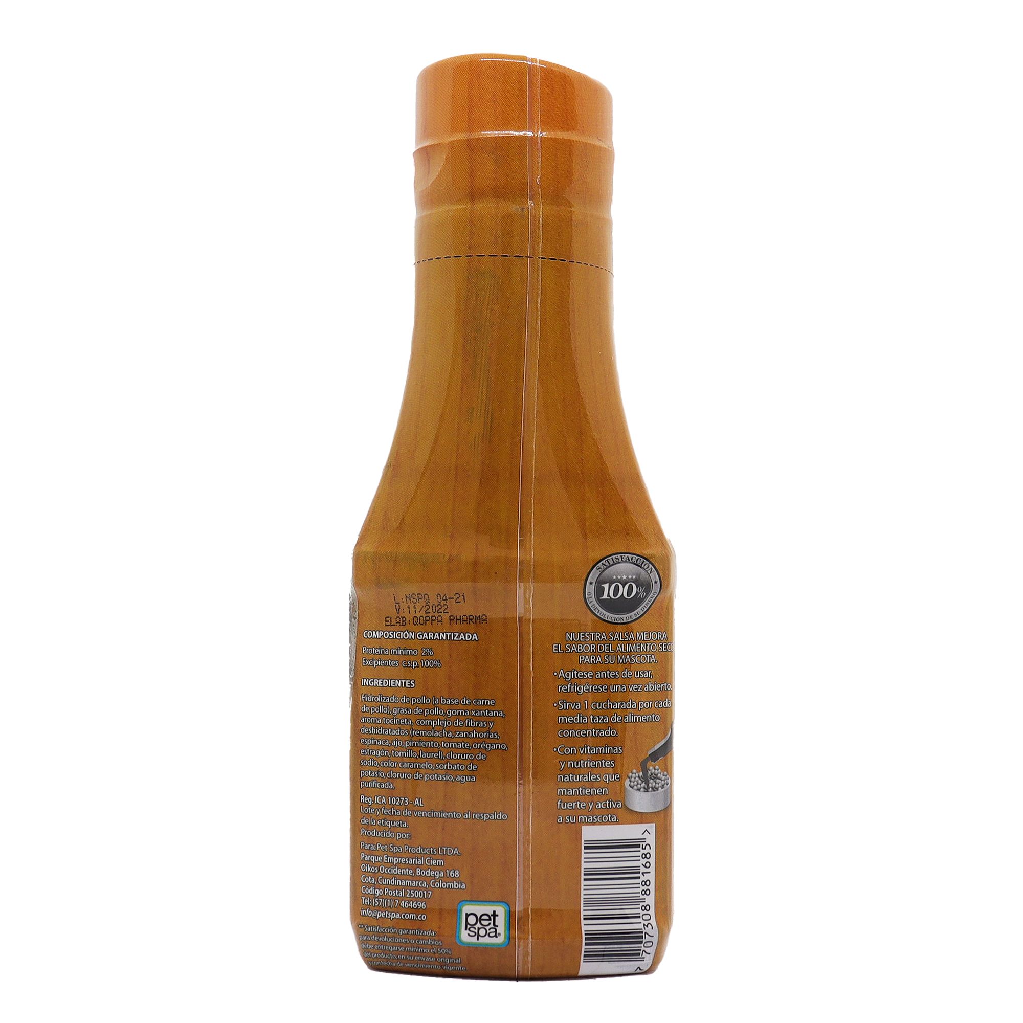 Salsa Snack Para Perros Natural Select Pollo 220 Ml - Imagen 2