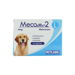 Antiinflamatorio y Analgesico Para Mascotas Mecox-2 Tabletas 4mg