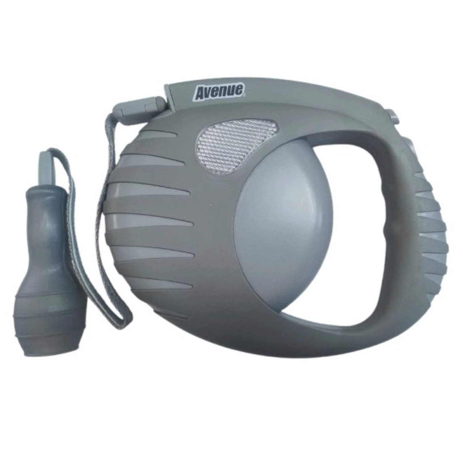 Correa Para Perros Avenue Retractil Gris Talla L - Imagen 2