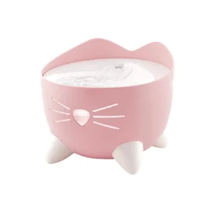 Fuente de Agua Gato Catit Pixi Rosada 2,5 Lt - Pet Spa Colombia