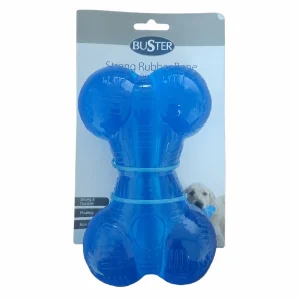 Juguete Para Perro Buster Hueso Duro Talla L Color Azul Hielo