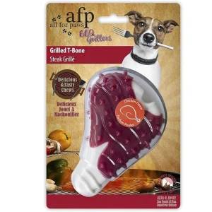 Juguete Para Perro All For Paws T-bone Rojo