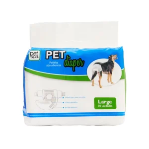Pañal Para Perro Pet Diaper Talla L X 10 Und