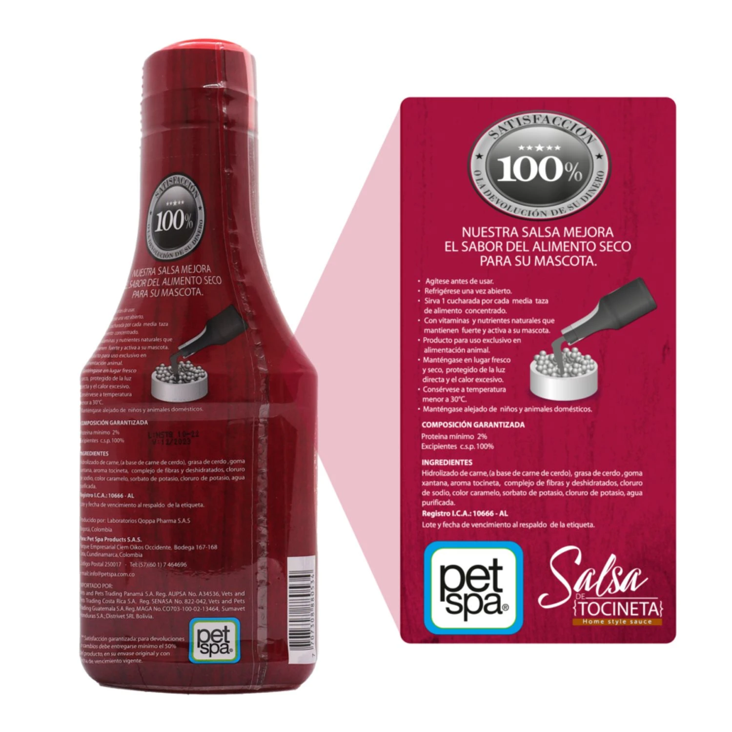 Salsa Para Perro Natural Select De Tocineta 375 ml - Imagen 3
