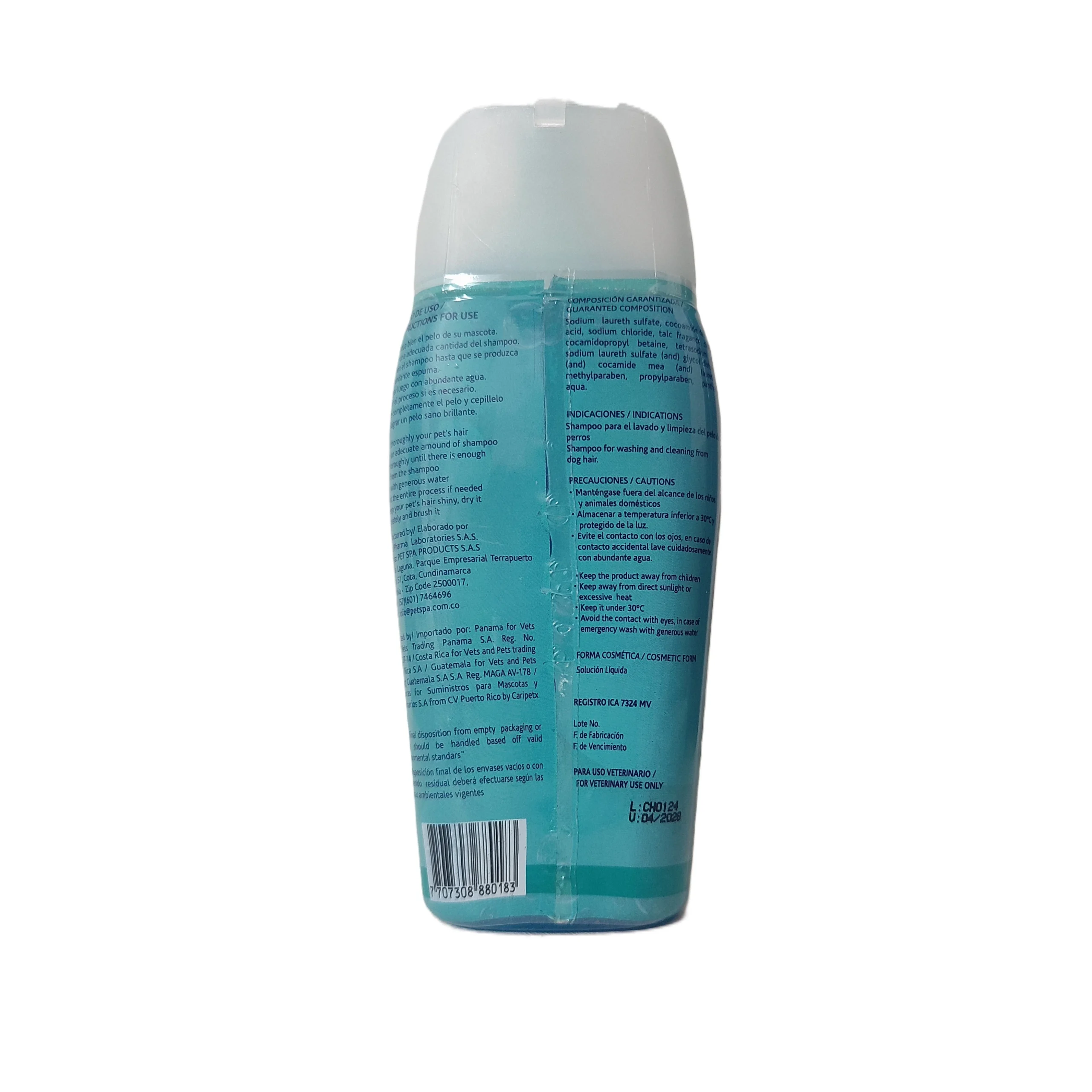 Shampoo Para Perro Pet Spa Cachorro 200 ml - Imagen 2
