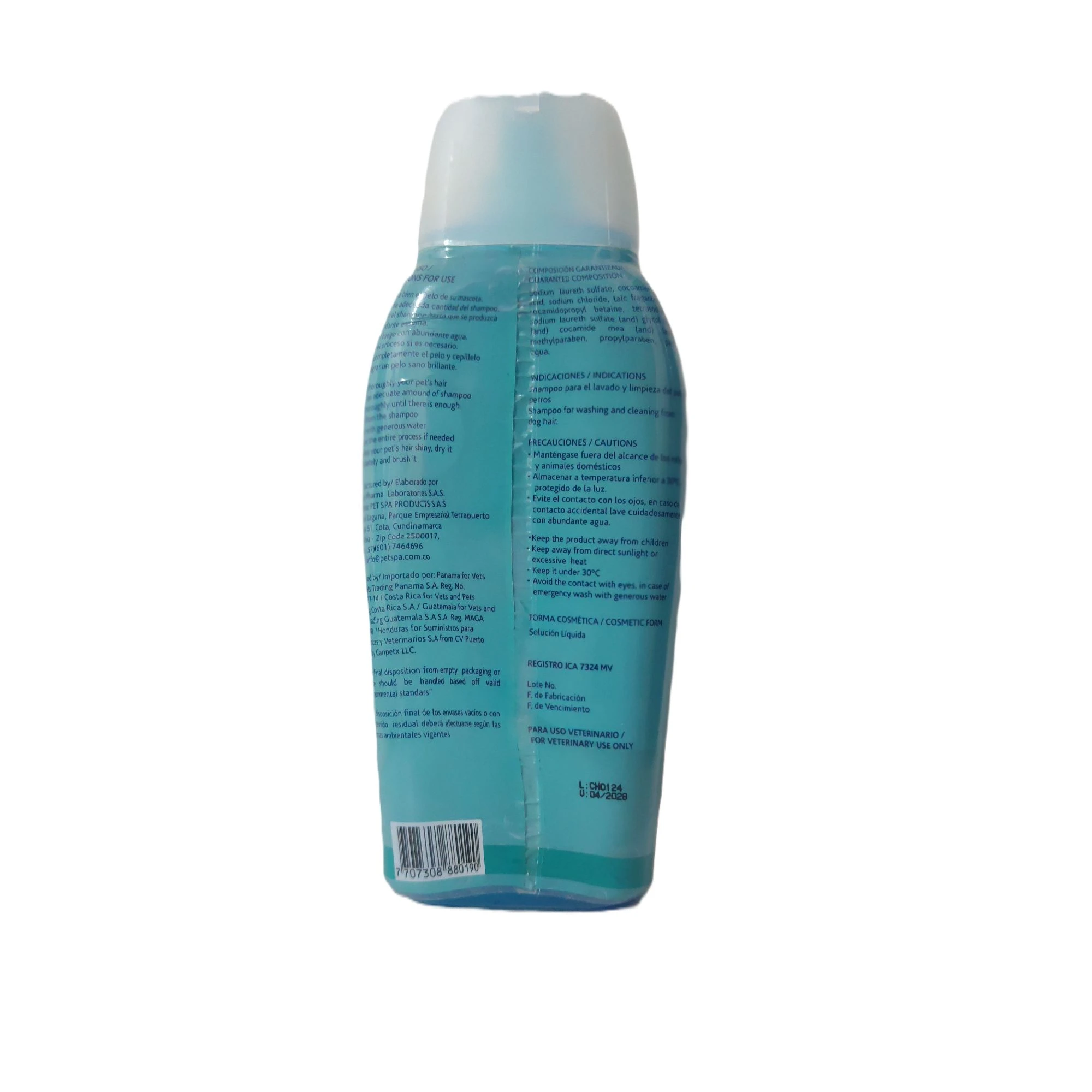Shampoo Para Perro Pet Spa Cachorro 400 ml - Imagen 2