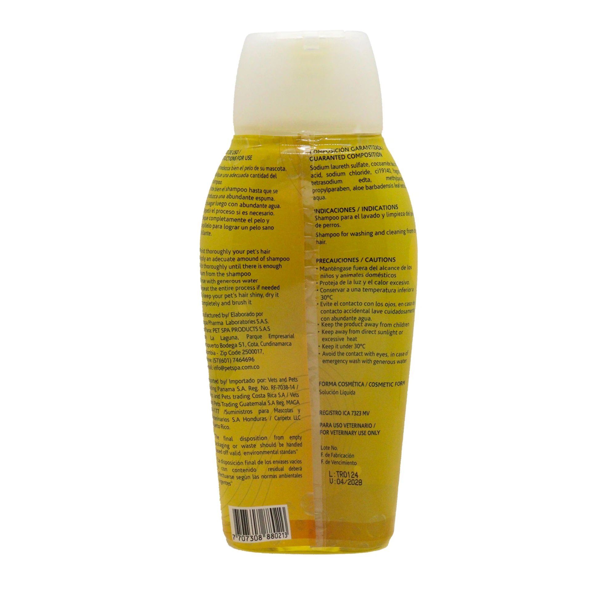 Shampoo Para Perro Pet Spa Todas Las Razas 400 ml - Imagen 3