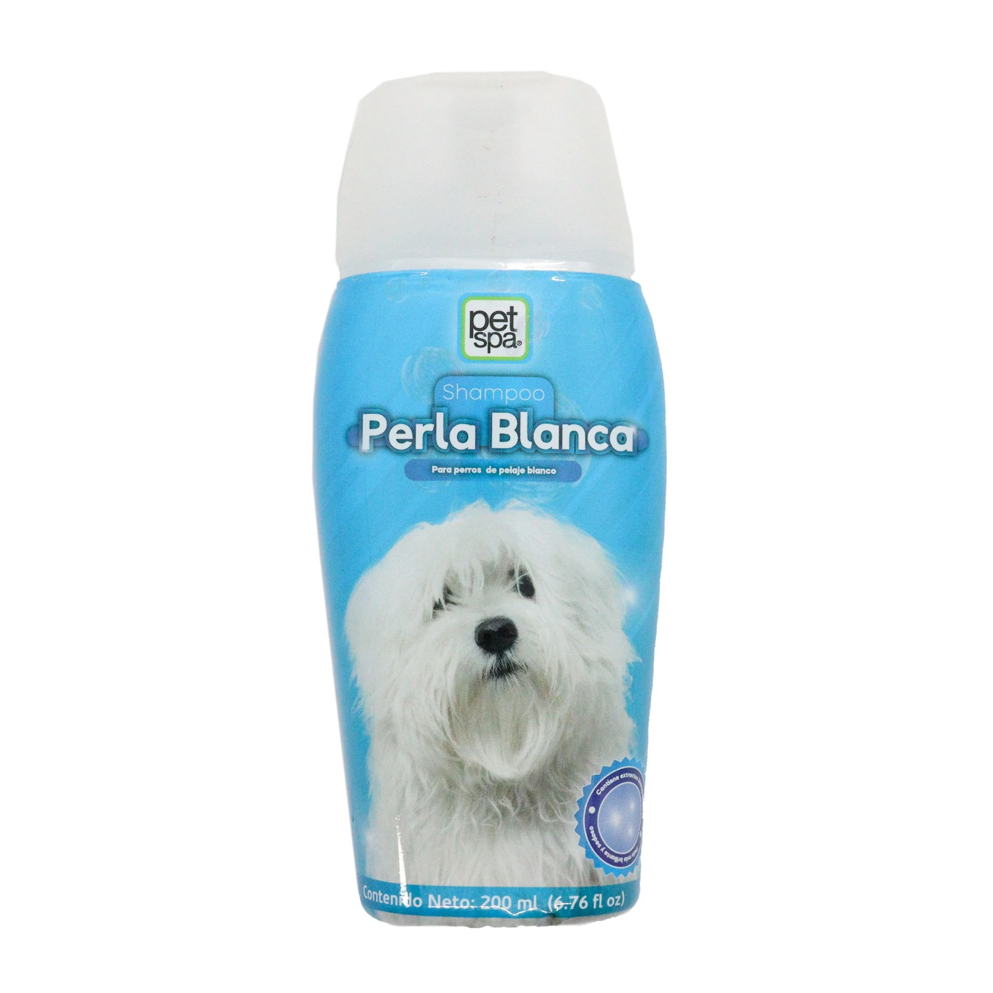 Shampoo Para Perro Pet Spa Perla Blanca 200 ml - Pet Spa Colombia