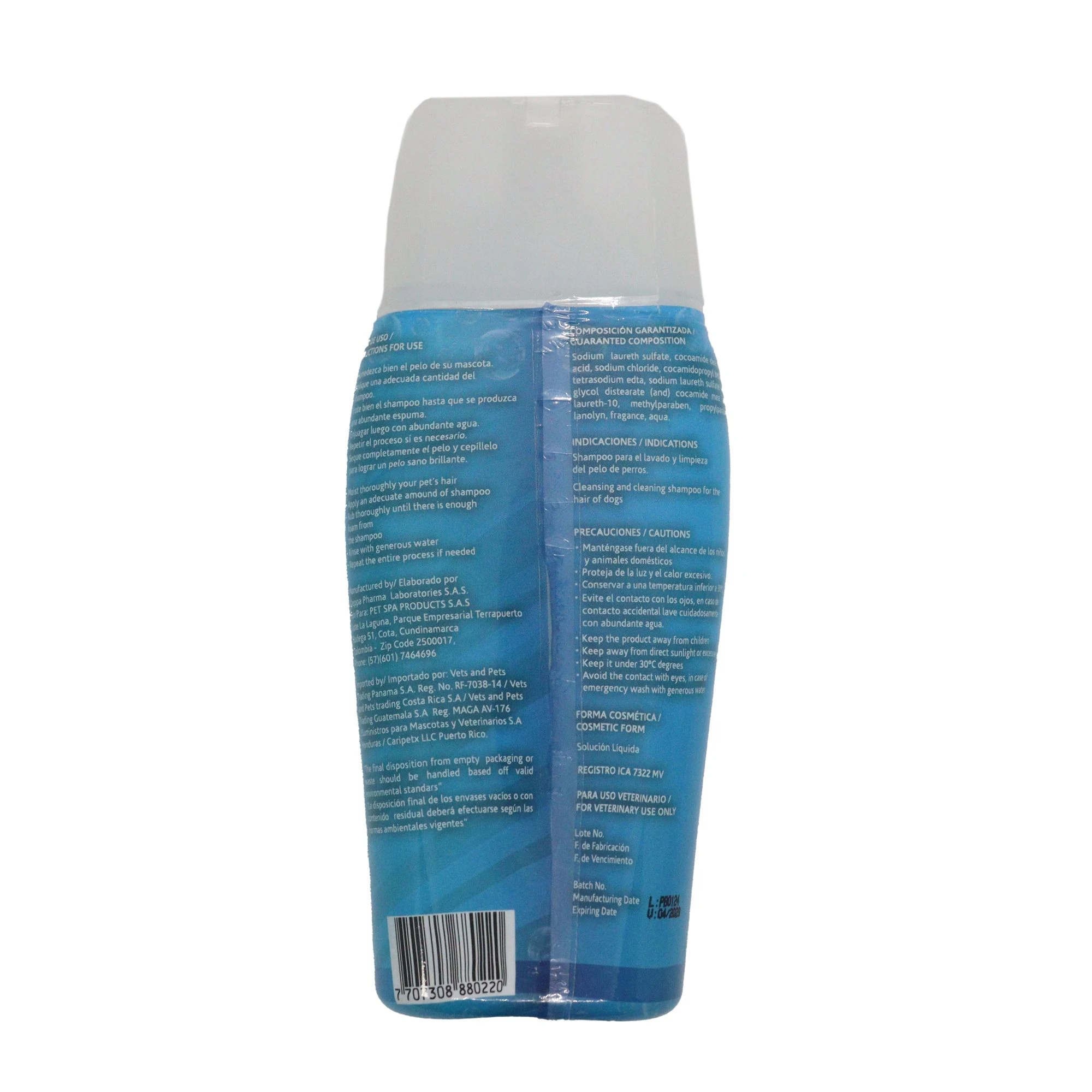 Shampoo Para Perro Pet Spa Perla Blanca 200 ml - Imagen 2