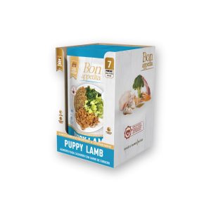 Bon Appetita Puppy Sabor A Cordero - Comida Húmeda para Cachorros 300g Caja x 7unds